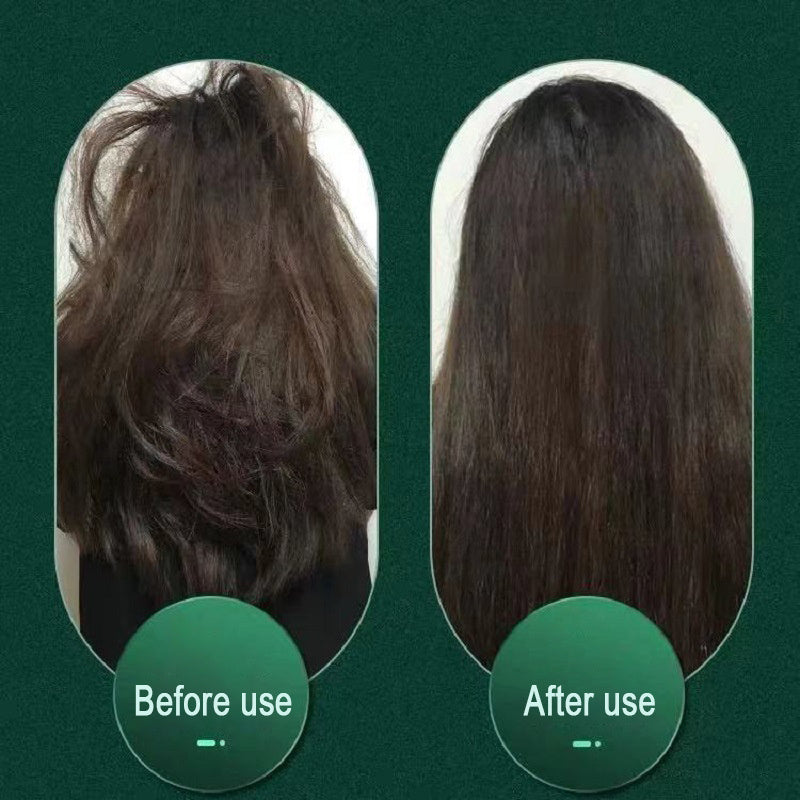 2-in-1 Hair Straightener & Curling Brush (Negative Ion)