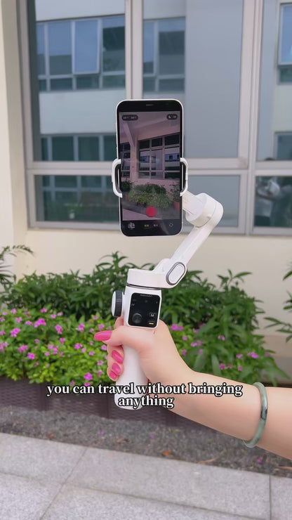 AOCHUAN Handheld Gimbal Stabilizer 3-Axis Smart V8 For Phone with Extension Rod Tripod Face Tracking For iPhone Android TikTok