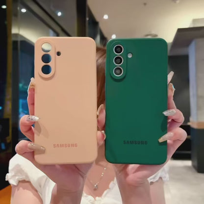 For Samsung Galaxy A56 5G Case Soft Liquid Silicone A56 A36 A16 A55 A35 A15 A26 S25 S24 S26 Ultra Plus FE Shockproof Case Cover